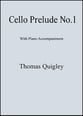 Cello Prelude No.1 P.O.D. cover